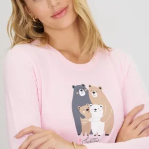 Coleção Laços de FAMÍLIA - Pijama Longo MÃE