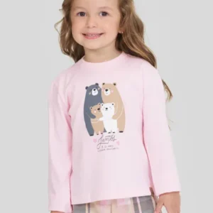 Coleção Laços de FAMÍLIA - Pijama Longo FILHA